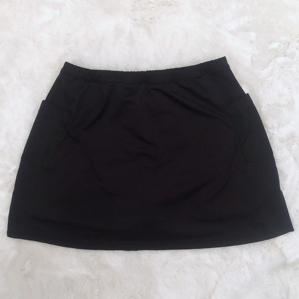 Slazenger Black Golf Skort